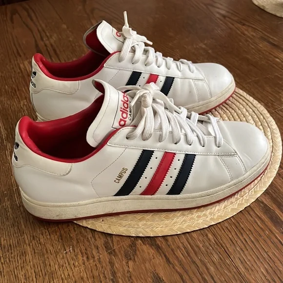 Adidas Men Campus Old School Sneakers Size 11.5 - Picture 5 of 8